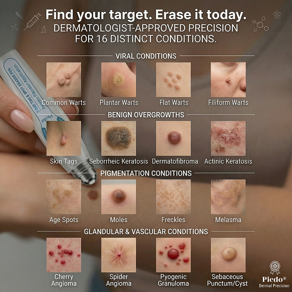 𝐏i𝐜𝐝o® 7-𝐷𝑎𝑦 𝗧𝐚𝐠 & 𝗦𝗽𝐨𝐭 𝐄𝐫𝒂𝒔𝒆𝒓✅🚀(Zero Pain, Zero 𝐒𝐜𝐚𝒓𝒔 Rollerball)